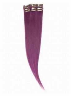 12'-30' Luxuriant Purple Professional Highlights Clip On  