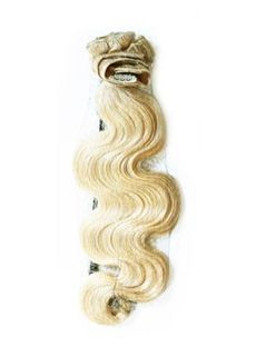 12'-30' Lightest Blonde Incredible Wavy Clip On Hair Extensions