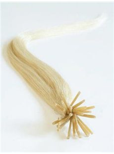 12'-30' Attarctive Lightest Blonde U Tip Hair Extensions