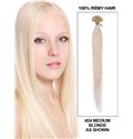 22 100 Strands Silky Straight Nail/U Tip Indian Remy Hair Extension
