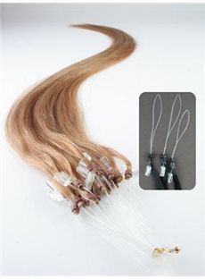 12'-30' Grizzly Strawberry Blonde Micro Link Hair Extensions