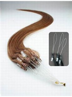 12'-30' Luxuriant Auburn Micro Bead Hair Extensions 