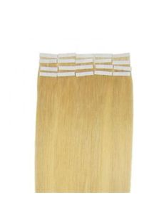 Glamorous 12'-30' Blonde Pre Tape Extensions Hair