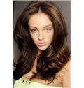 20 Inch Wavy Brown Lace Front Human Hair