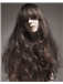 26 Inch Wavy Sepia Capless Human Hair