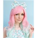 Cute Short Pink Ombre Wigs