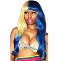 24 Inch Wavy Capless Blue Indian Remy Hair