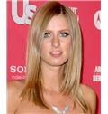 18 Inch Blonde Straight Full Lace 100% Indian Remy Hair Wigs