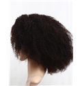12 Inch Black Curly Full Lace 100% Indian Remy Hair