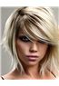 (Fast Shipping) 100% Virgin Remy Hair Straight Full Lace Blonde Short Wigs