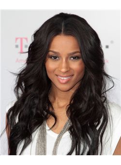 (Fast Shipping) Long Wavy Black African American Lace Wigs for Women