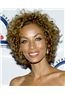 (Fast Shipping) Short Curly Brown African American Lace Wigs for Women 10 Inch