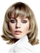 16 Inches Capless Blonde Silk Remy Human Hair Wigs