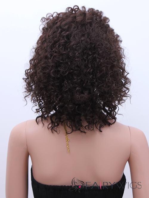 12 Inch Lace Front Black Virgin Brazilian Hair Wigs