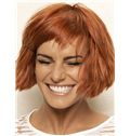 10 Inch Capless Straight Short Brown Synthetic Wigs