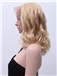 14 Inch Full Lace Wavy Blonde 100% Indian Remy Hair Wigs