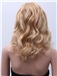 14 Inch Full Lace Wavy Blonde 100% Indian Remy Hair Wigs