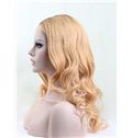 18 Inch Lace Front Indian Remy Hair Medium Wigs
