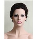 8 Inch Lace Front Indian Remy Hair Short Wigs