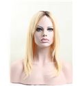 18 Inch Full Lace 100% Indian Remy Hair Medium Wigs