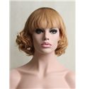 10 Inch Capless Indian Remy Hair Short Wigs