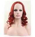 16 Inch Lace Front Indian Remy Hair Medium Wigs