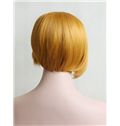 10 Inch Lace Front Top Quality High Heated Fiber Short Wigs