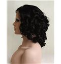 Hot 12 Inch Lace Front Top Quality High Heated Fiber Short Wigs