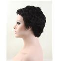 8 Inch Full Lace Short 100% Indian Remy Hair Wigs