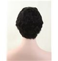 8 Inch Full Lace Short 100% Indian Remy Hair Wigs