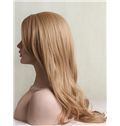 24 Inch Lace Front Top Quality High Heated Fiber Long Wigs