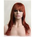 20 Inch Capless Indian Remy Hair Long Wigs
