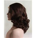 14 Inch Lace Front Top Quality High Heated Fiber Medium Wigs