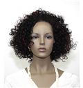 12 Inch Lace Front Curly Mixed Color Top Quality High Heated Fiber Wigs