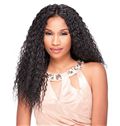 22 Inch Lace Front Curly Black Long Top Quality High Heated Fiber Wigs