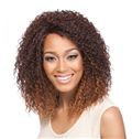 16 Inch Lace Front Curly Mixed Color Top Quality High Heated Fiber Wigs