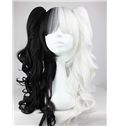 24 Inch Capless Wavy Mixed Color Synthetic Hair Costume Wigs