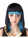 16 Inch Capless Straight Mixed Color Synthetic Hair Costume Wigs