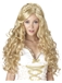 24 Inch Capless Wavy Blonde Long Synthetic Hair Costume Wigs