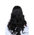 Beautiful 24 Inch Wavy Lace Front Indian Remy Hair Long Wigs