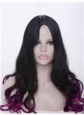 Fashion 22 Inch Capless Wavy Long Synthetic Wigs