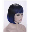 Hot 12 Inch Capless Straight Synthetic Short Wigs