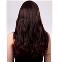 Fashion 20 Inch Capless Wave Chestnut Brown Cheap Synthetic Hair Wig
