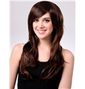 Glamour 20 Inch Capless Wave Light Brown Synthetic Hair Wig