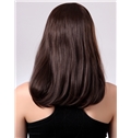 Lovely 16 Inch Capless Wave Medium Dark Brown Synthetic Hair Wig
