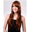 Best Fashion 24 Inch Capless Wave Golden Synthetic Hair Long Wig