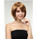 Graceful 10 Inch Capless Short Blonde Synthetic Hair Wig