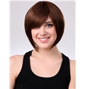 Youthful 10 Inch Capless Light Brown Synthetic Hair Short Wig