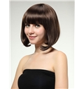 New Arrival 10 Inch Capless Dark Brown Synthetic Hair Bob Wig