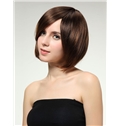 New 10 Inch Capless Straight Light Brown Synthetic Hair Bob Wig